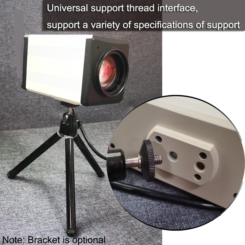 Analóg jelű CVBS dobozos kamera 36X–50X optikai zoommal