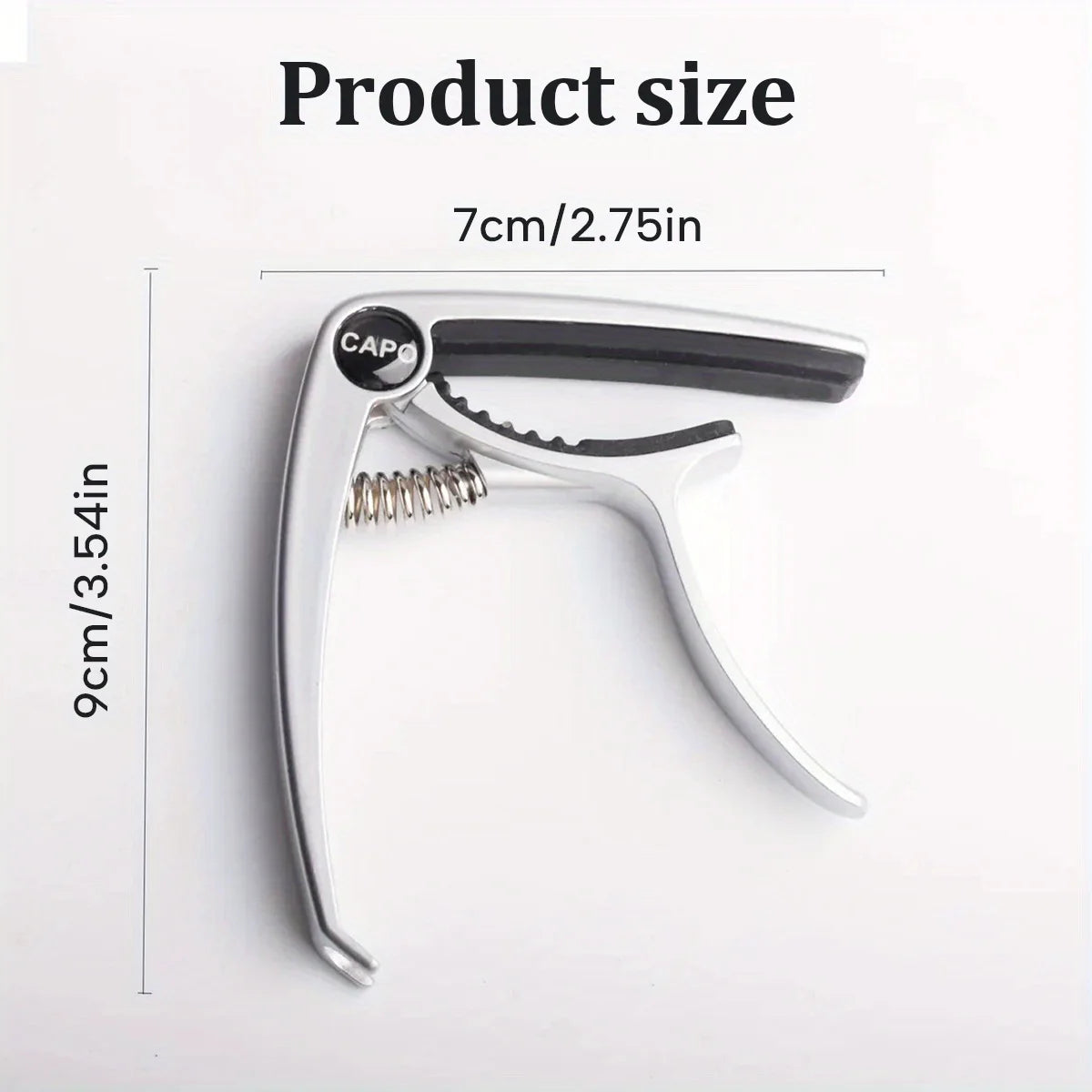 Aluminium Guitar Capo, Three Finish Options