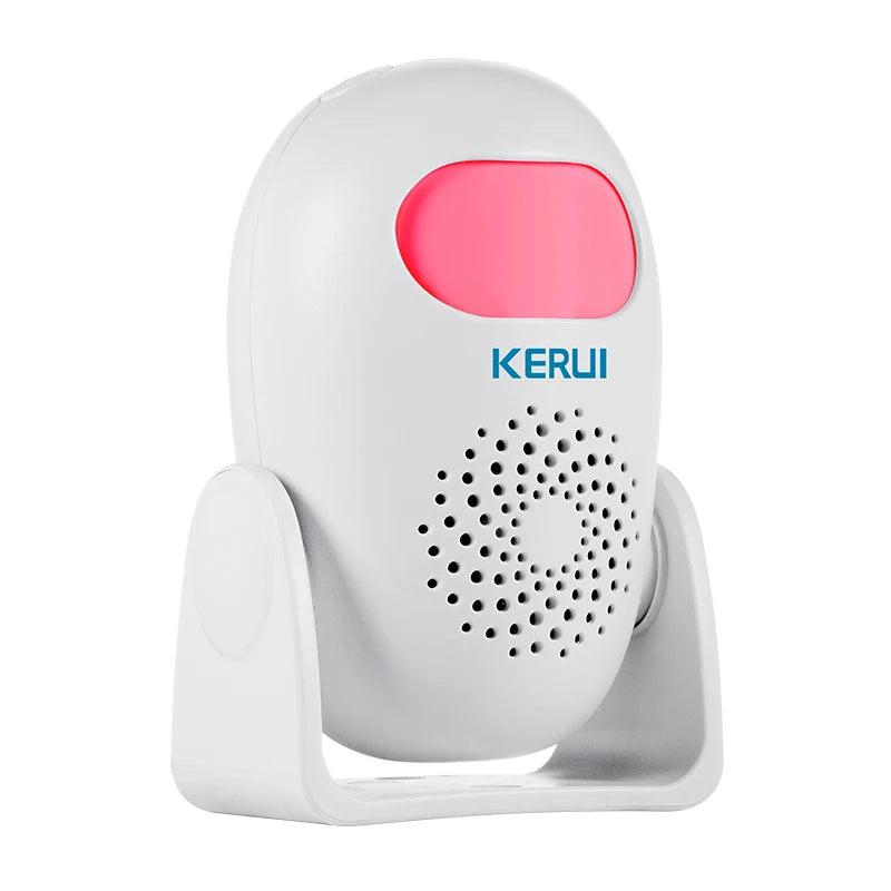 KERUI Wireless PIR Motion Sensor Alarm Welcome Chime Alarm Mode and Welcome Mode Infrared Motion Detector 11 Countries Language