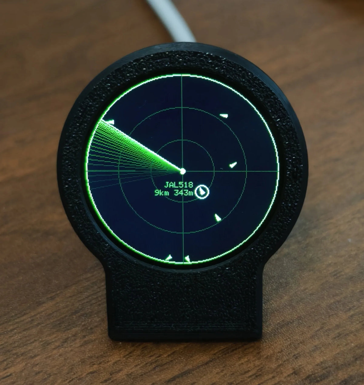 USB-C stolní radar s živým sledováním letu ADS-B