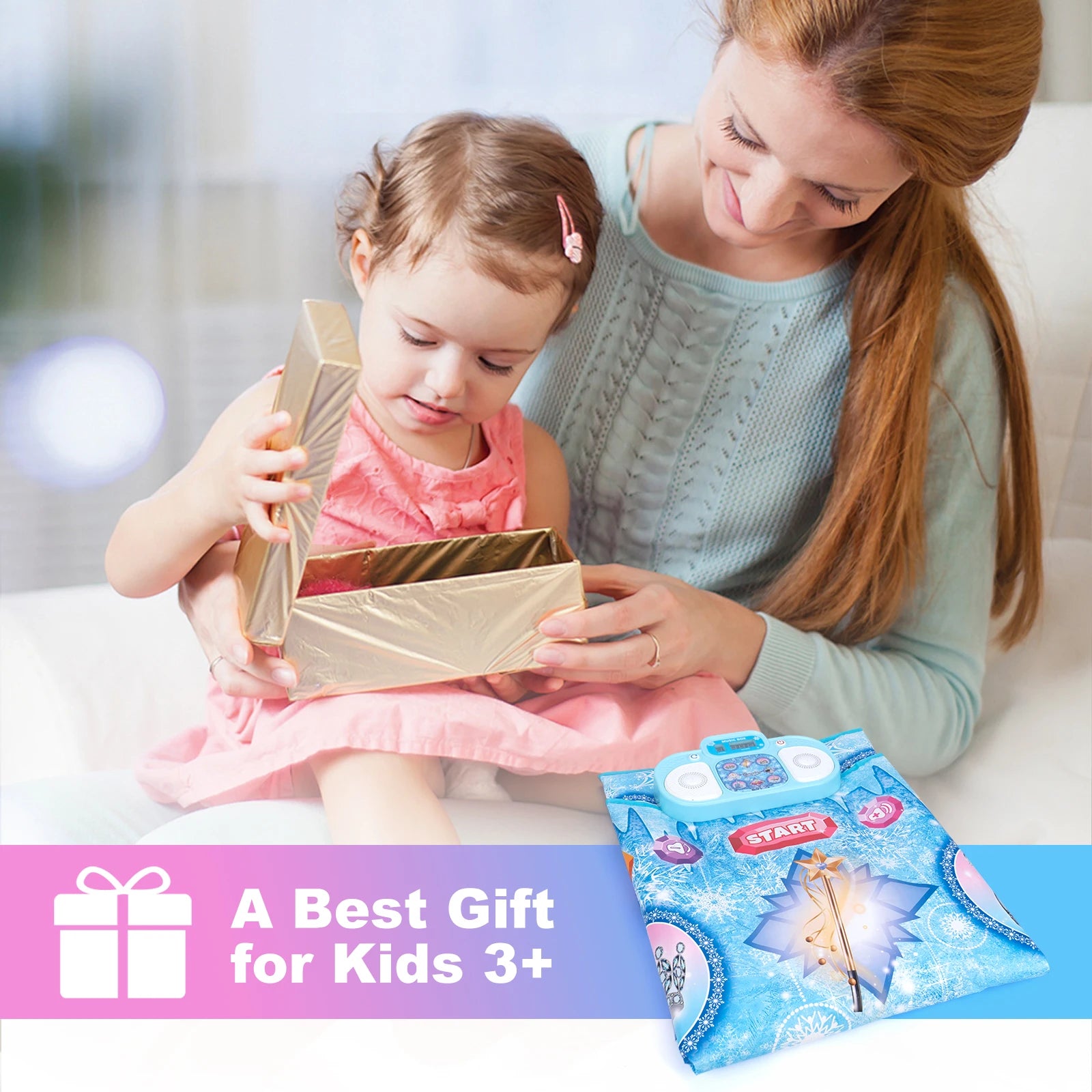 Kids Electronic Dance Mat with Double Player Mode