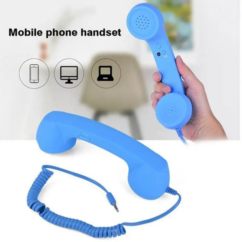 Retro Telephone Handset with 3.5mm Plug