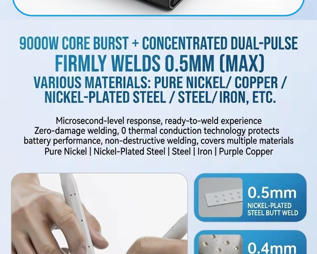 Soudeuse par points pour batterie à commande par pédale UK1