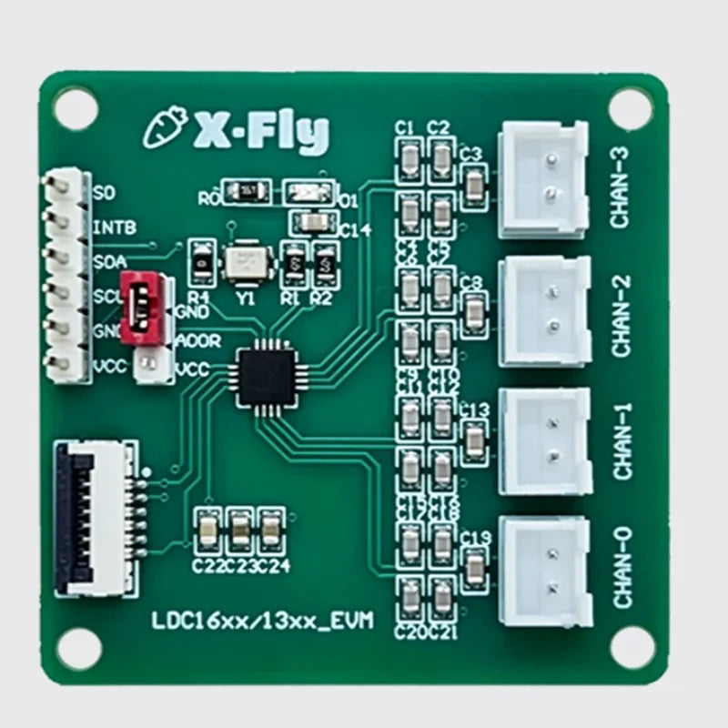 LDC1614 / LDC1612 LDC1314 Inductive Sensor Module, Micron‑Level High‑Precision Metal Distance & Coin Detection
