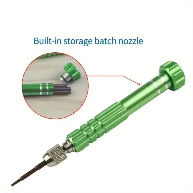 Hot Sale 5-in-1 Multifunctional Small Screwdriver Kit Repair Tool for Eyeglass Sunglasses Electronics Cellphone Jewelry and More