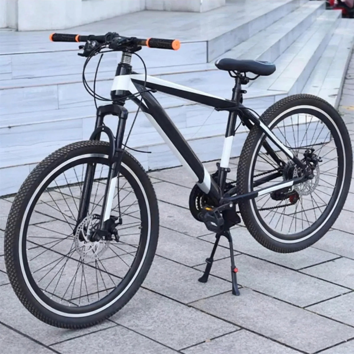 Adjustable Bike Kickstand, Steel, 150 kg Capacity