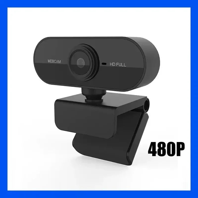 1080P Mini Webcam with Microphone Auto Focus USB 30fps