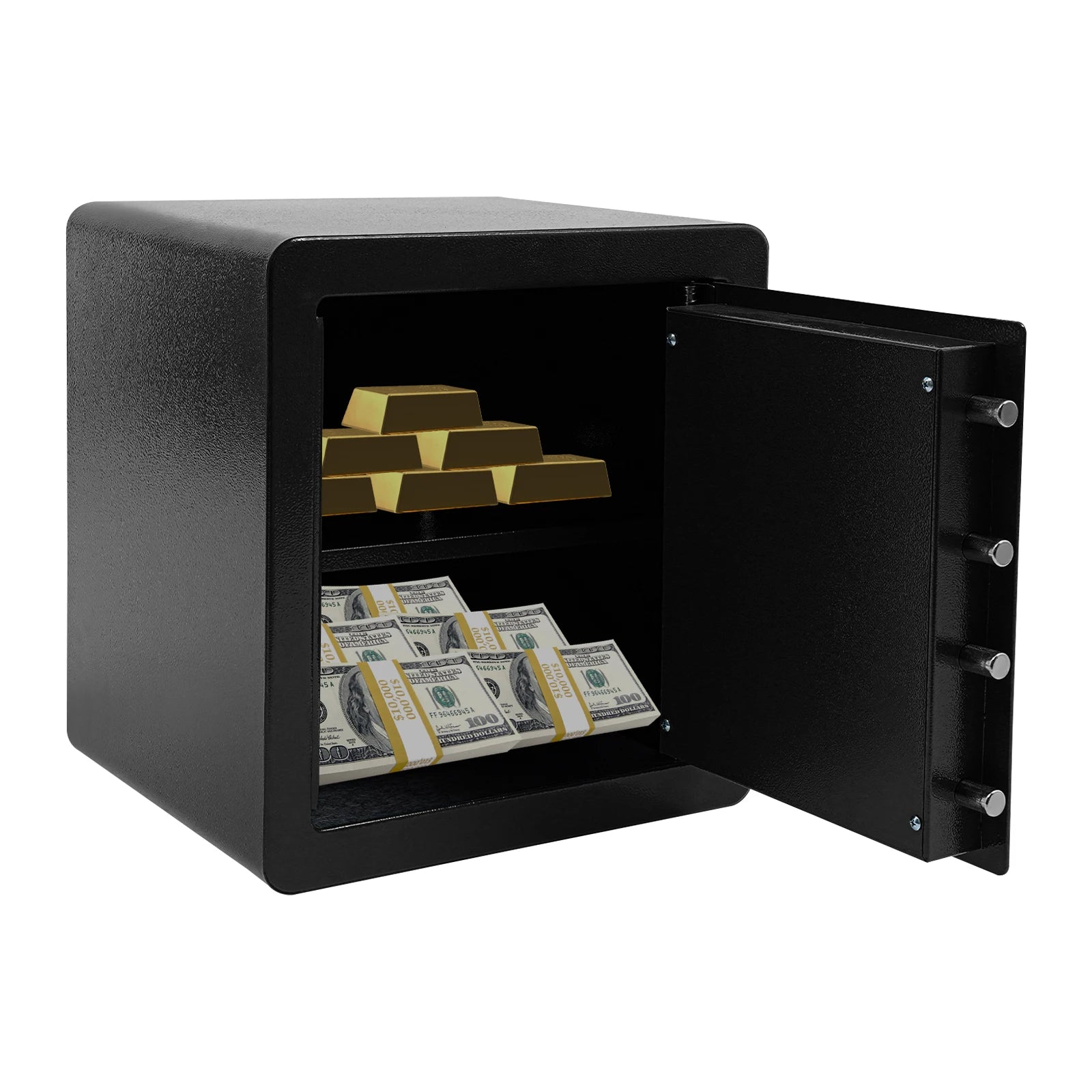 Domáci bezpečnostný sejf – 45L biometrická oceľ