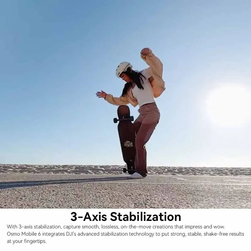 DJI Osmo Mobile 6 / 7 / 7P Handheld Gimbal with 3‑Axis Stabilization