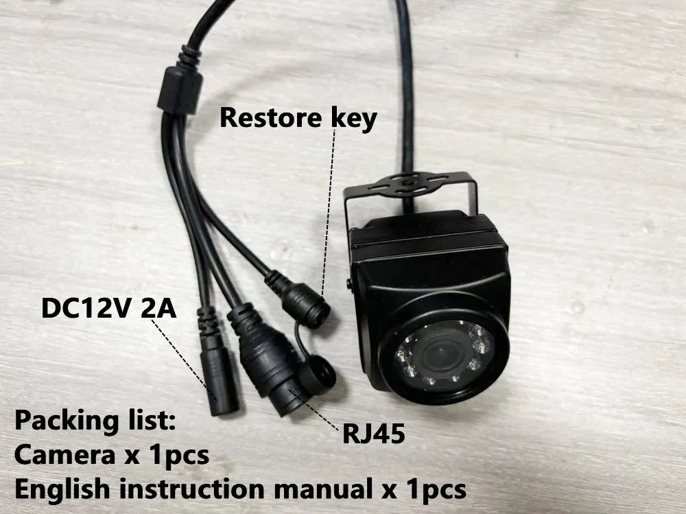 4K 8MP POE Bird Box Camera with Audio, Night Vision, RTMP, P2P