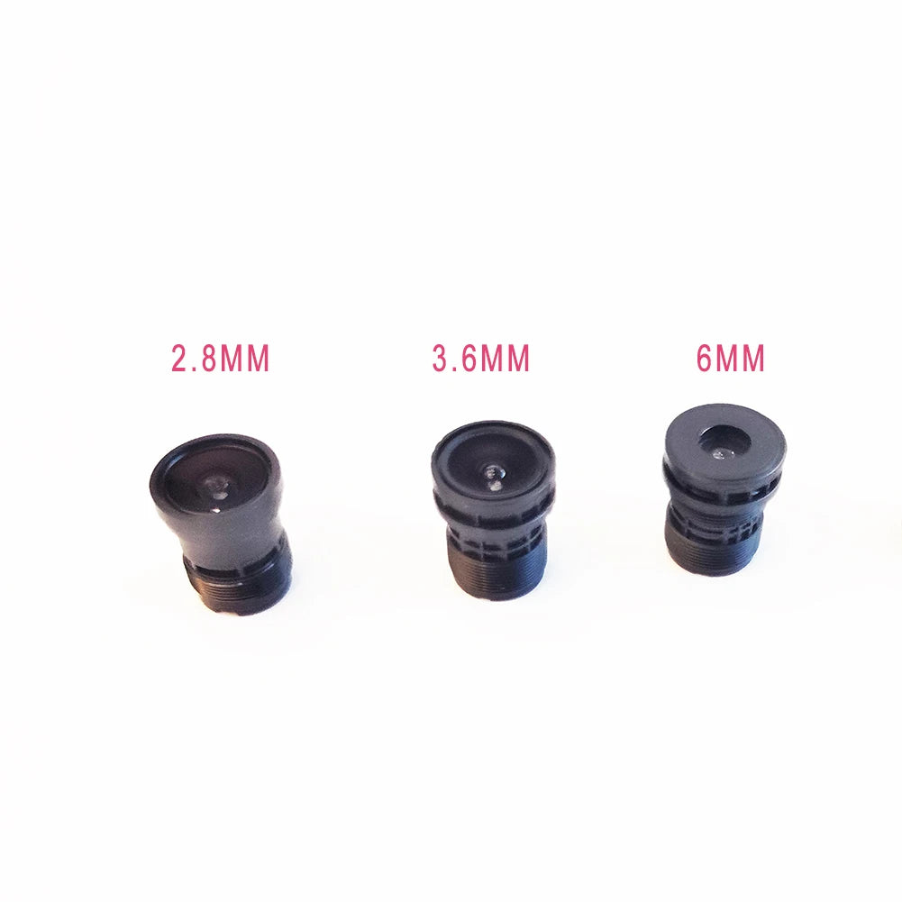 5MP M12 Fixed Lens for CCTV IP Network Camera, 2.8/3.6/6mm