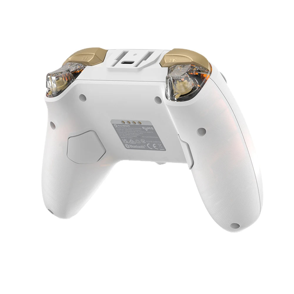 GameSir Cyclone 2 Bezdrátový Pro ovladač Bluetooth hernípad s nabíjecí stanicí Hall Effect joysticky pro Nintendo Switch, iPhone, Android & PC
