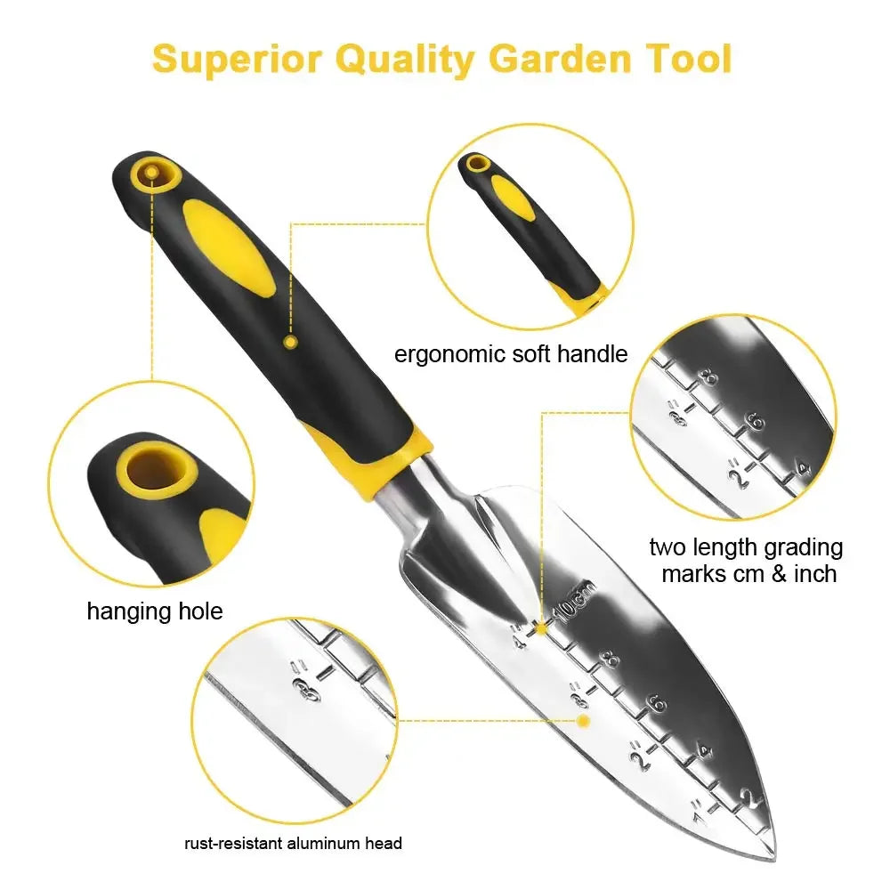 Garden Hand Tools, Individual or Five-Piece Options