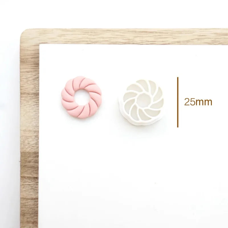 Polymeer klei cutters — Twist & Braids vormopties