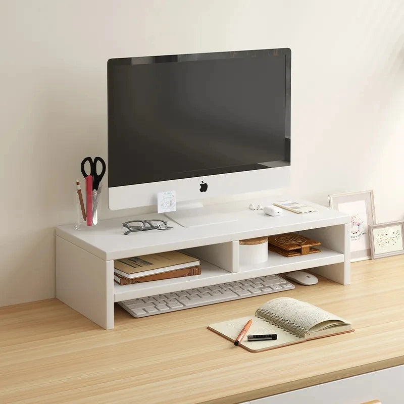 Monitor Riser Stand with Storage – Desk Organizer for Laptop and Screen