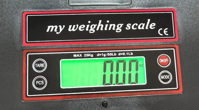 Balance stable 25 kg/1 g scale portable électronique spécialisée pour les colis express Portée kilogramme gramme alimentaire G、oz、Lb、ml、g/ml P