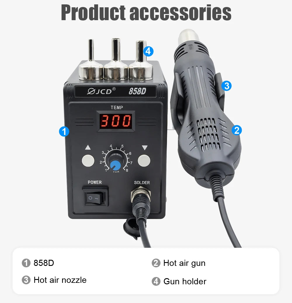 858D Hot Air Rework Station