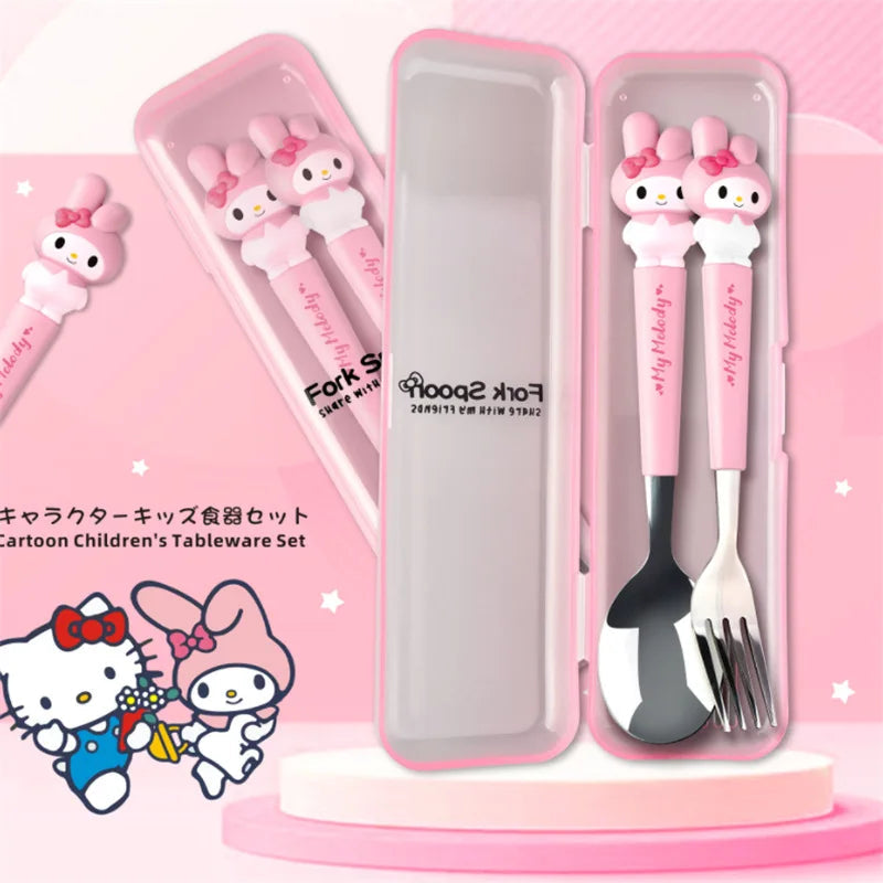 Sanrio Kids Tableware Set 🥄