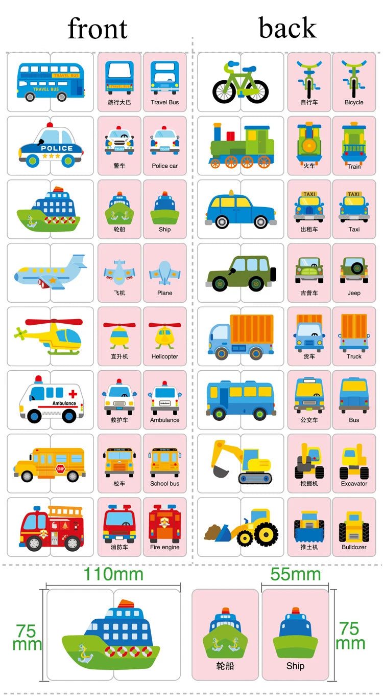 Baby Puzzle Montessori Educational Toys Wood 3D Puzzle Games Iron Box children Puzzles Jigsaw Wooden Puzzles For Kids 2 3 4 Year