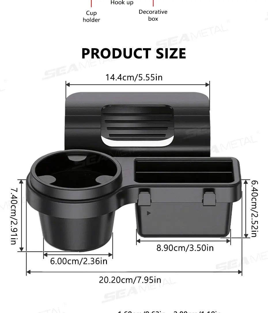 4 in 1 Car Door Organizer Hanging Cup Holder