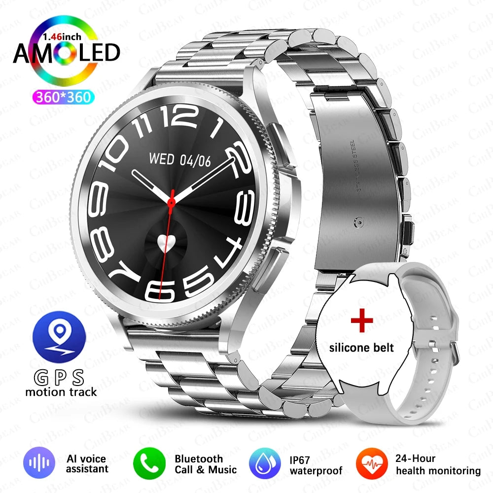 1.46-Inch Round Smartwatch with Calling Features