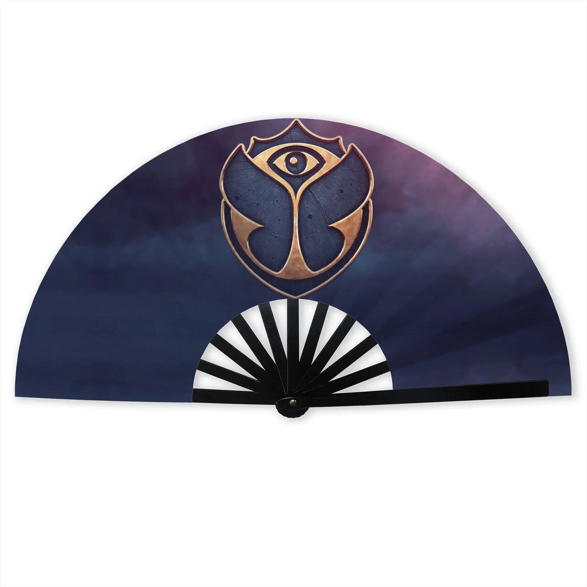 Składany wachlarz w stylu Tomorrowland
