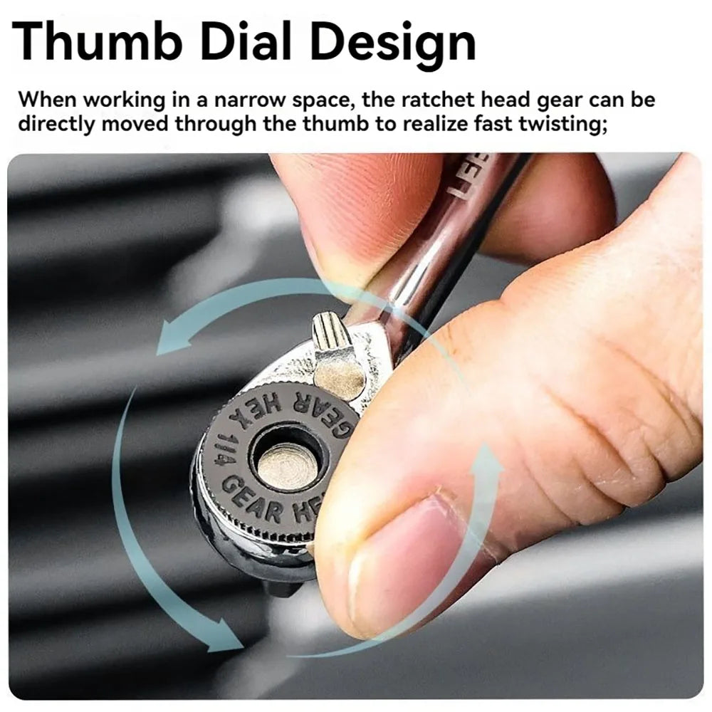 Quarter-Inch Multi-Angle Ratchet Kit