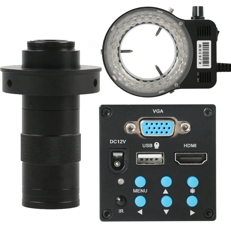 HDMI/VGA Microscope Camera - Lens and Kit Options