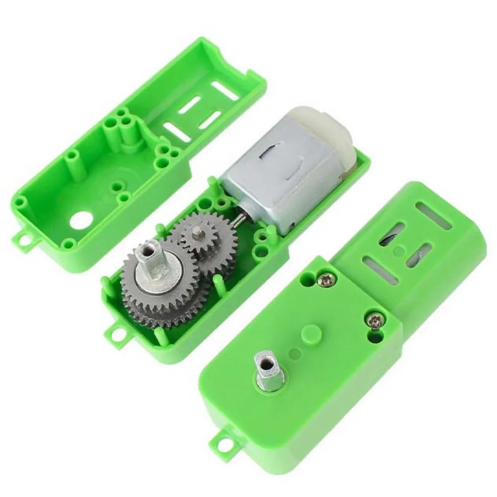 T130 5V Gear Motor, Ratio and Shaft Options