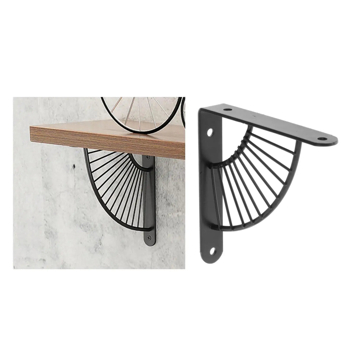 Decorative Metal Shelf Bracket, 15 or 20cm