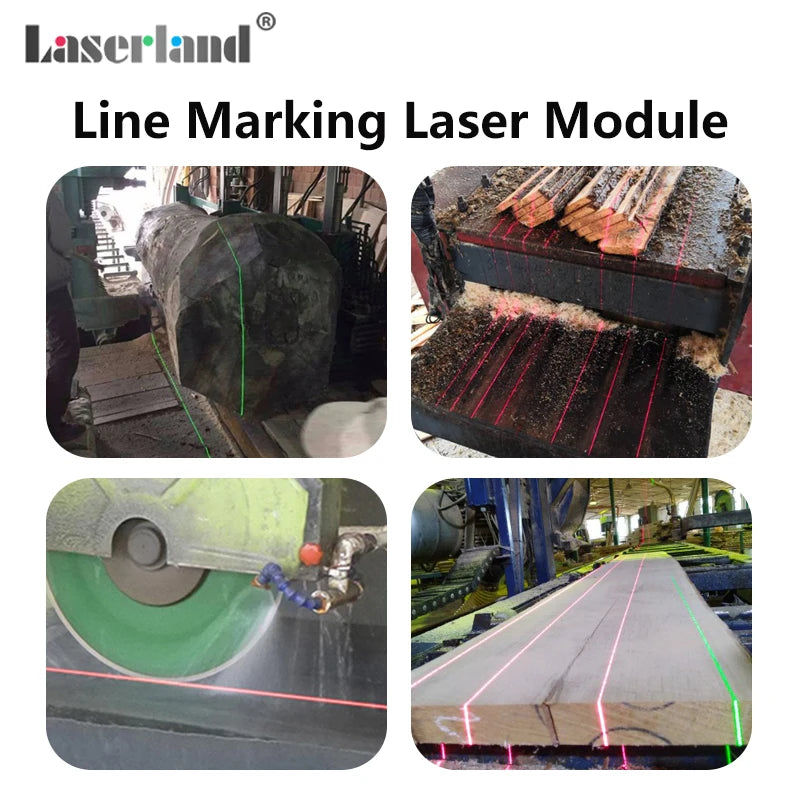 650 nm Laser Alignment Module - Beam Options