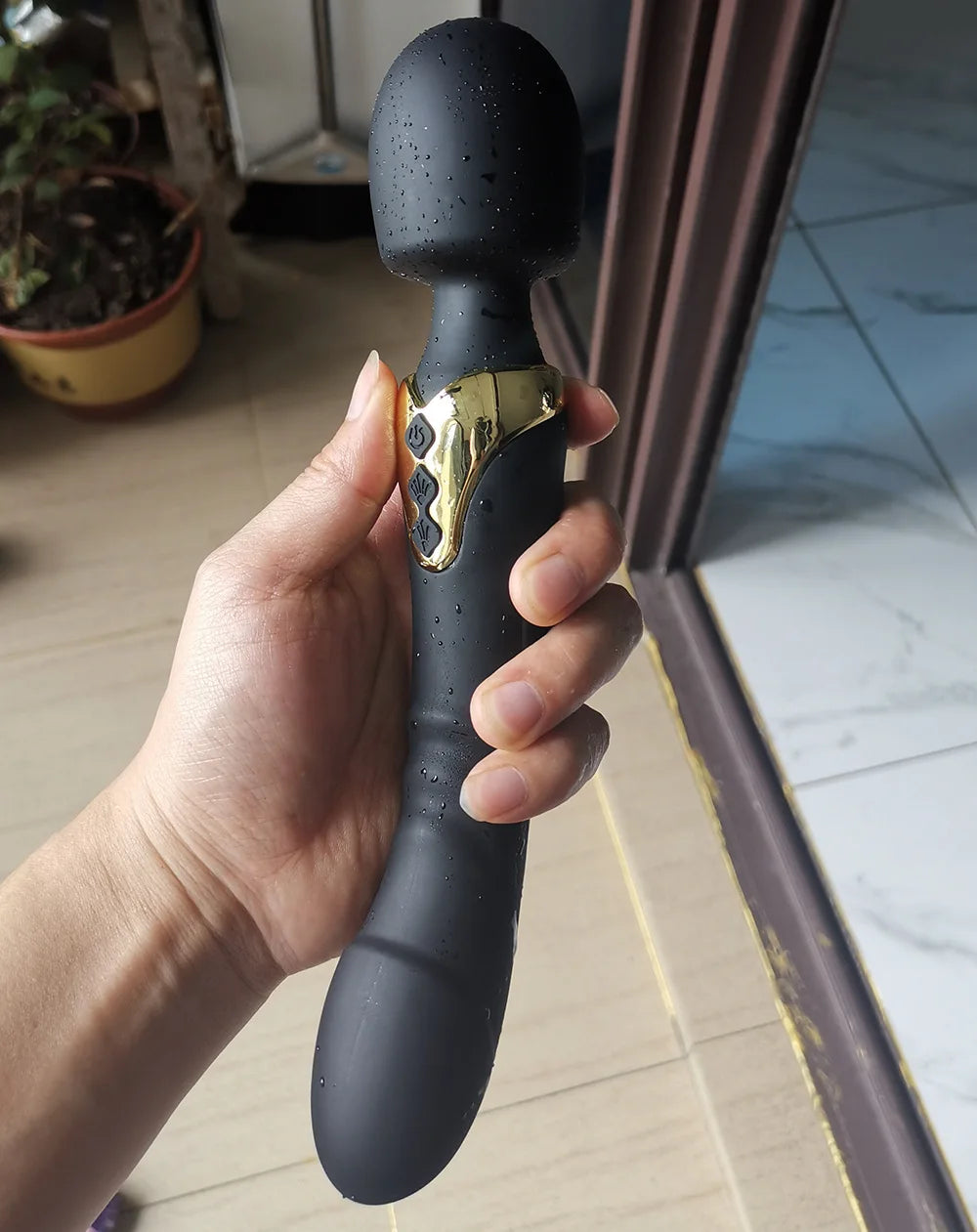 Çift Motorlu Silikon Vibratör G Noktası ve Klitoral Zevk için