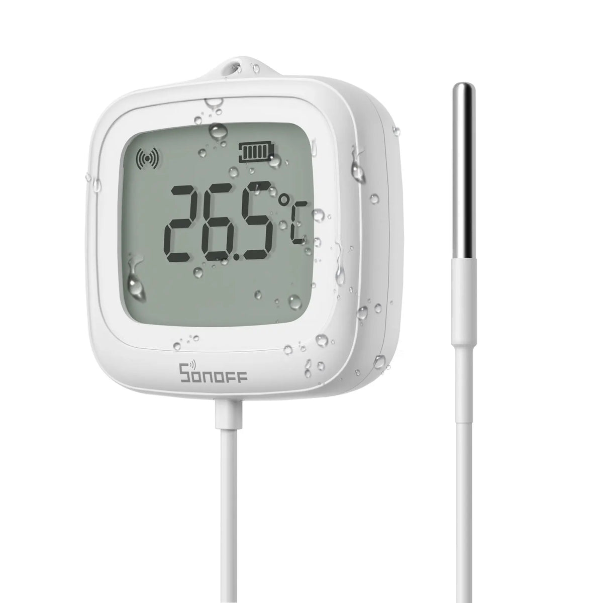 SNZB-02LD Zigbee Probe Thermometer with LCD