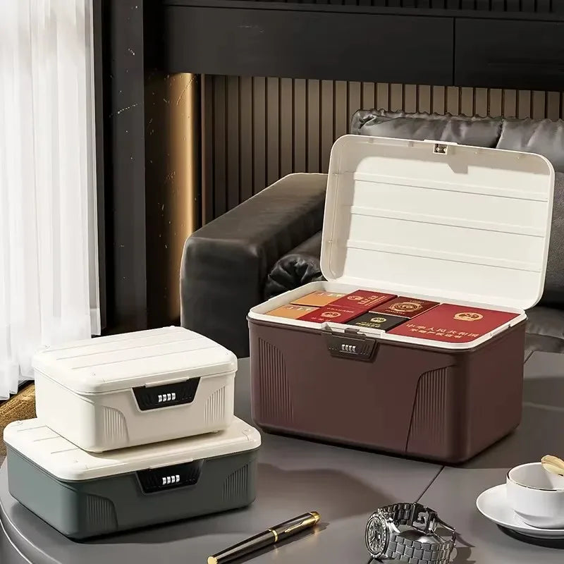 ABS-Aufbewahrungsbox mit vierstelligem Zahlenschloss