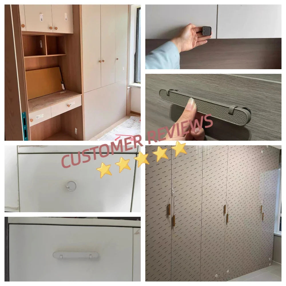 Microfibre Cabinet Handles & Knob Options