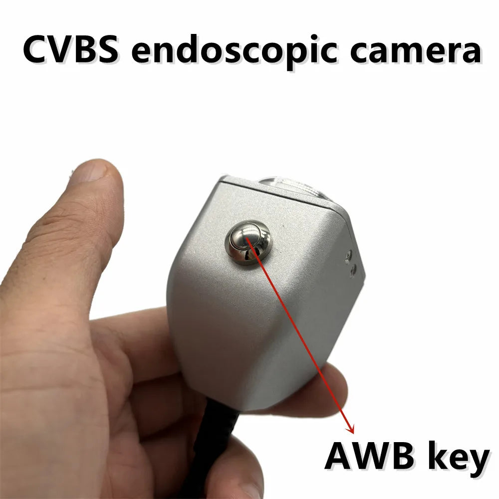 Veterinary Endoscope Camera with AWB Switch and OSD Control