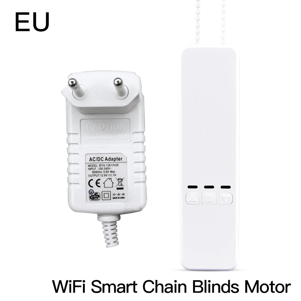 MOES Tuya WiFi Smart Motor Elektrische Ketten-Roller Rollläden Schattenspender Antrieb RF-Fernbedienungskit Smart Life App über Alexa/Google