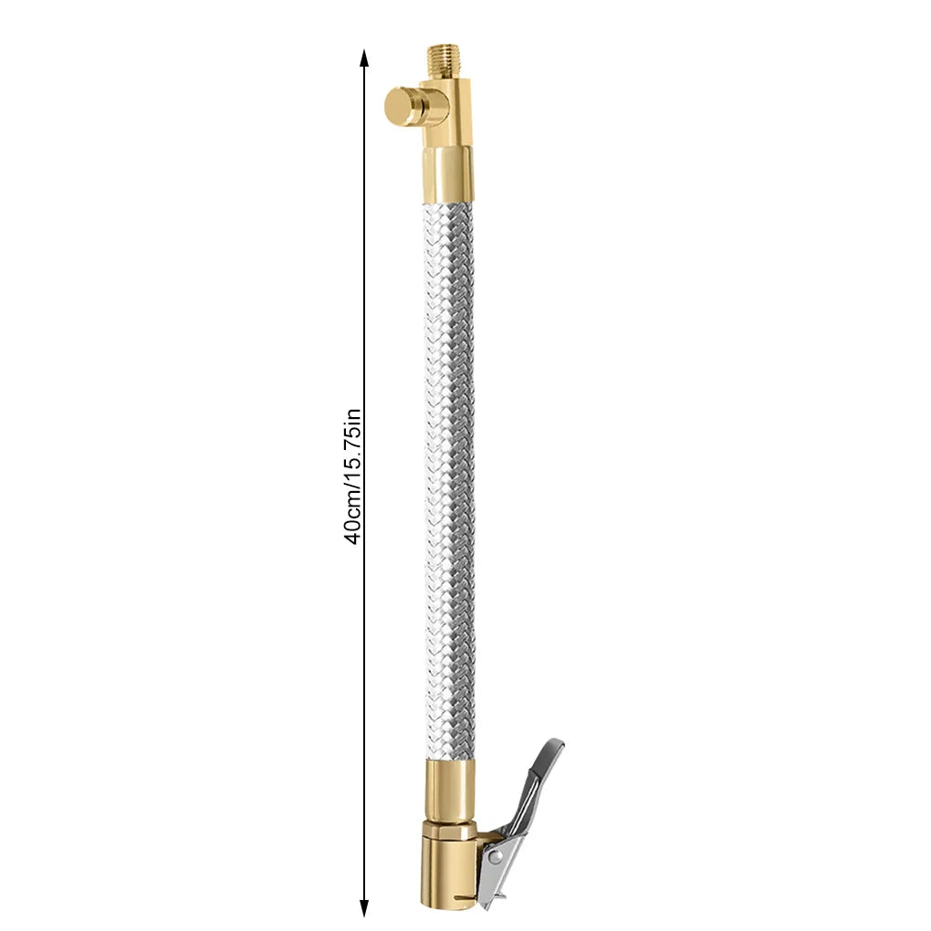 Tyre Valve Extension Hose with Locking Chuck