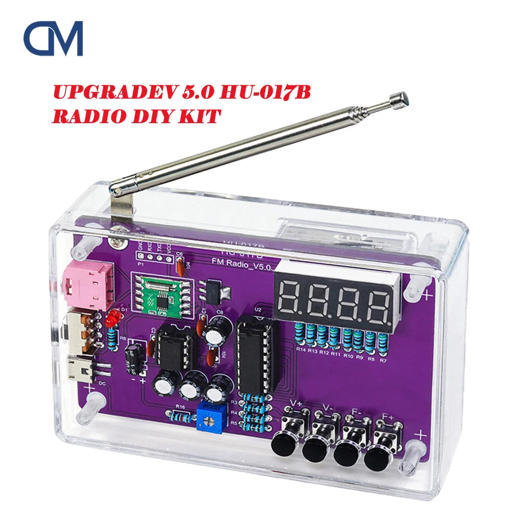 DIY FM Radio Soldering Kit - Case Options