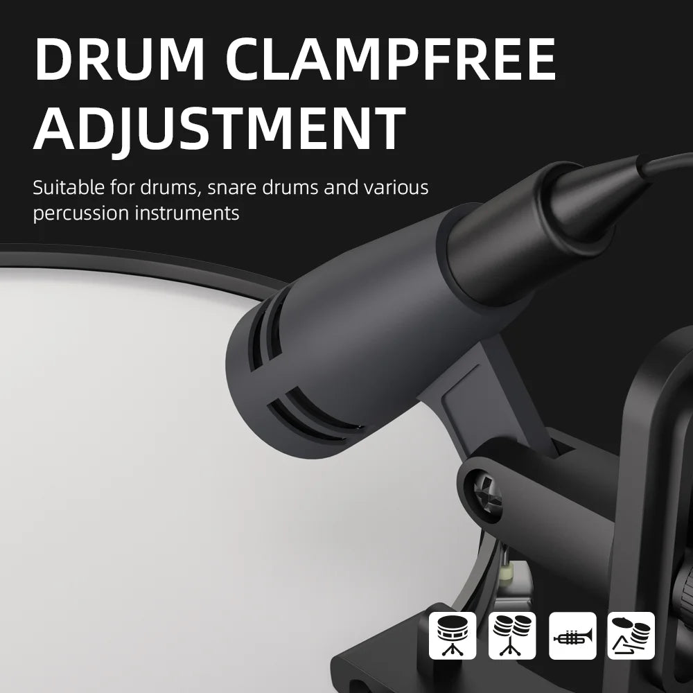 604-Style Cardioid Dynamic Instrument Microphone
