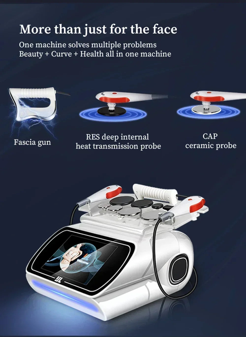 Portable 448kHz RF Tecar Therapy Body Slimming Machine