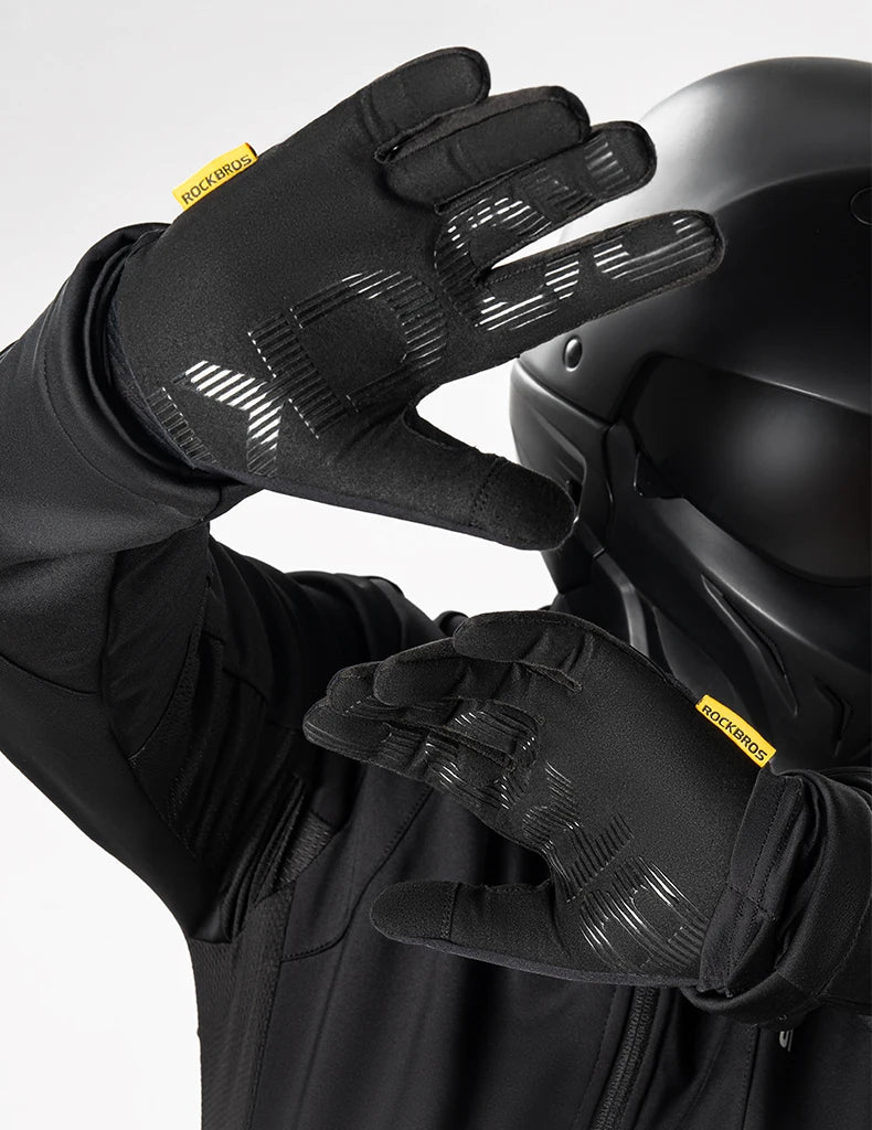 Winter Fahrradhandschuhe mit Touchscreen & Rutschfestem Griff