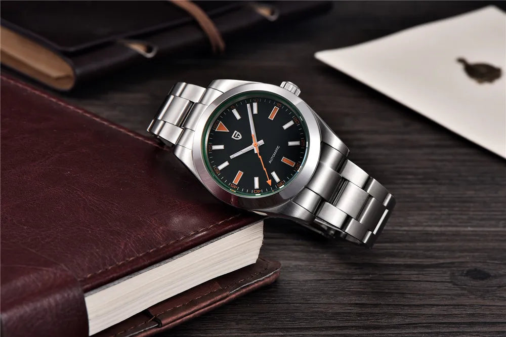 Orologio automatico Pagani Design Z-Blue con vetro zaffiro