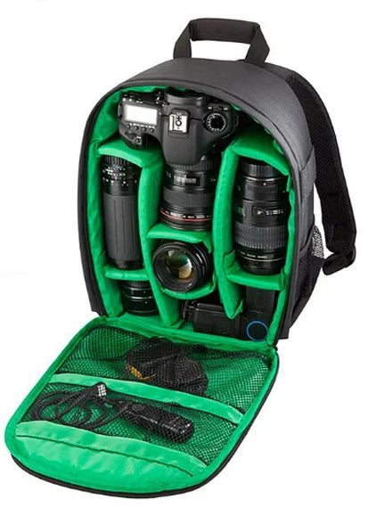 Compact Nylon Camera Backpack