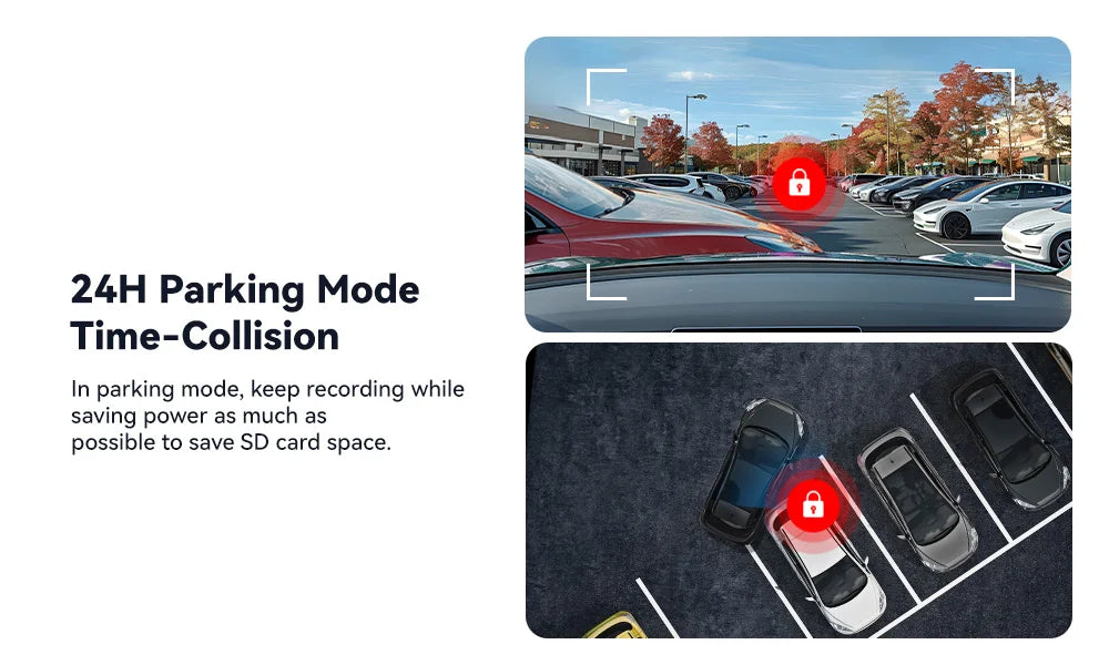 REDTIGER A6 4K 3-Channel Dash Cam with GPS and WiFi