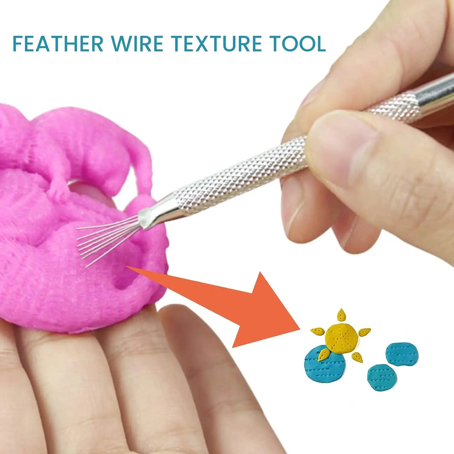 Clay Sculpting Needle & Texture Tool Set for Ceramics and DIY Craft