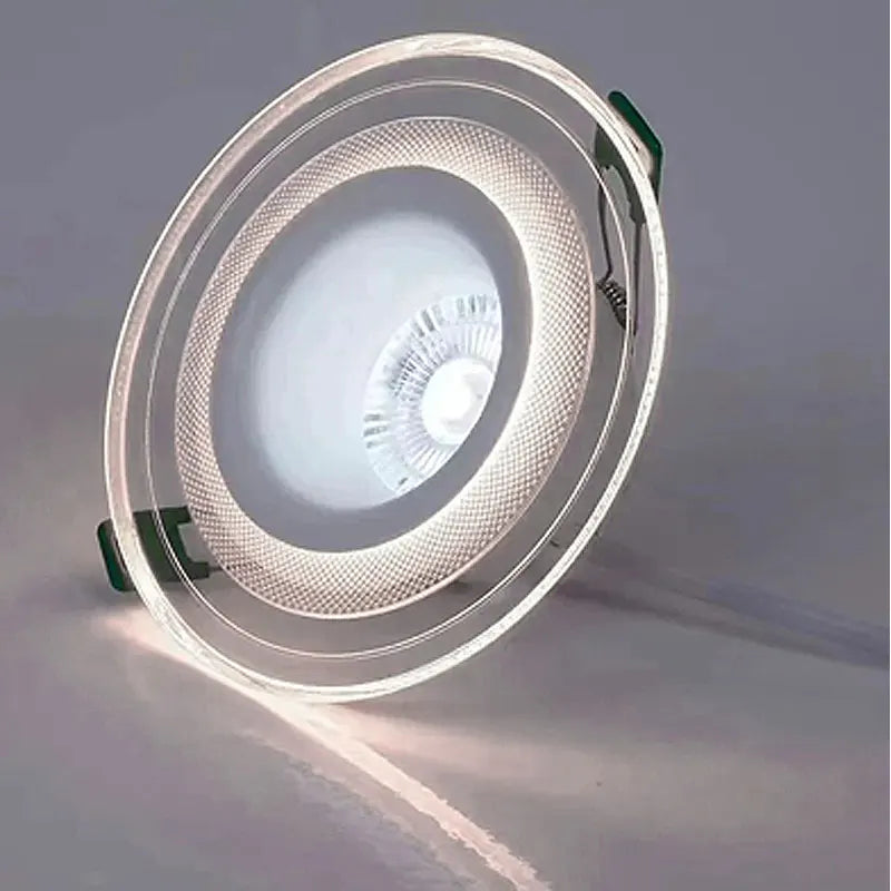 Recessed LED Downlight with Decorative Centre and Edge Light