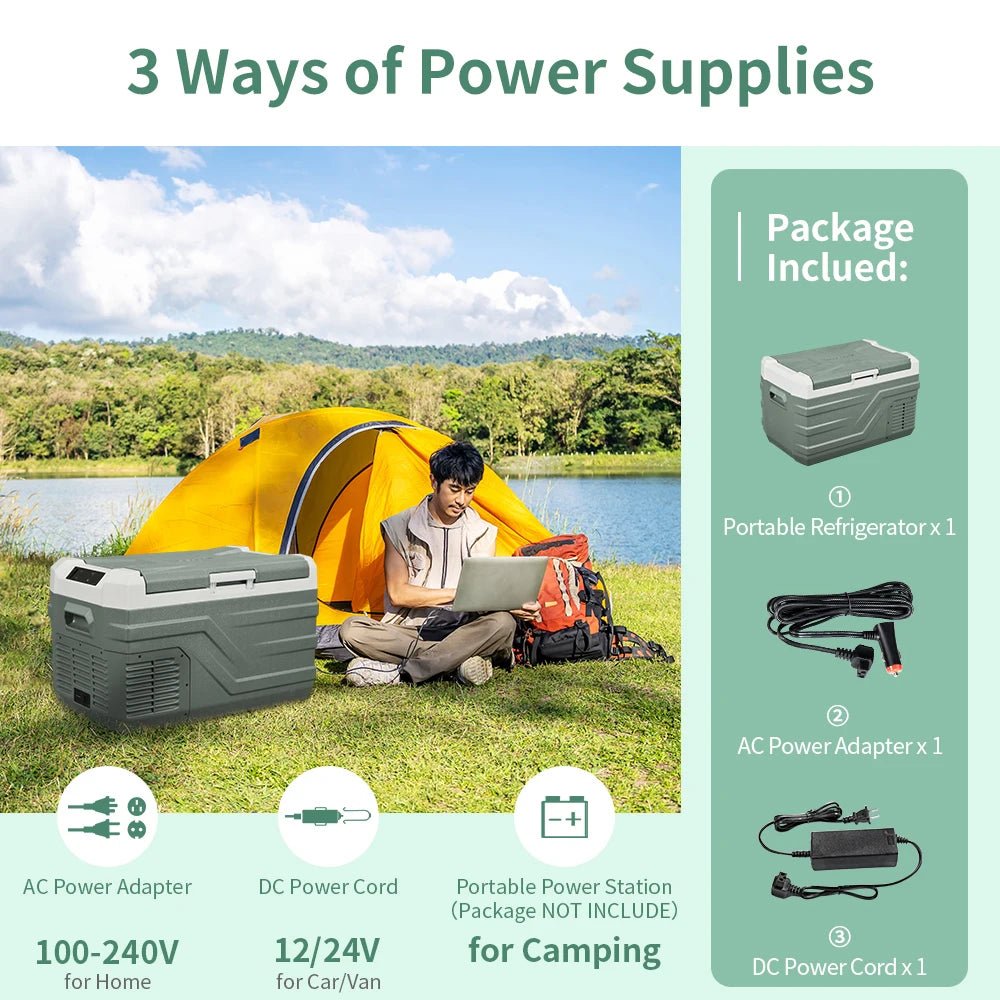 Alpicool Portable Car Refrigerator Freezer 25L 35L 45L