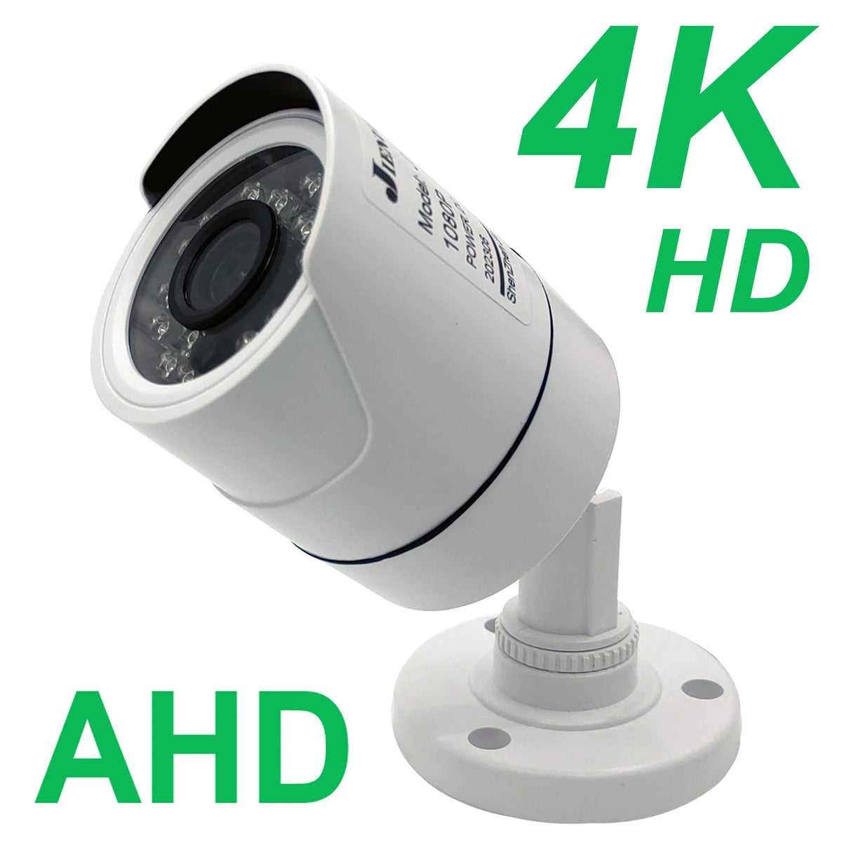 4K AHD Security Camera Outdoor Waterproof Night Vision Bullet Camera