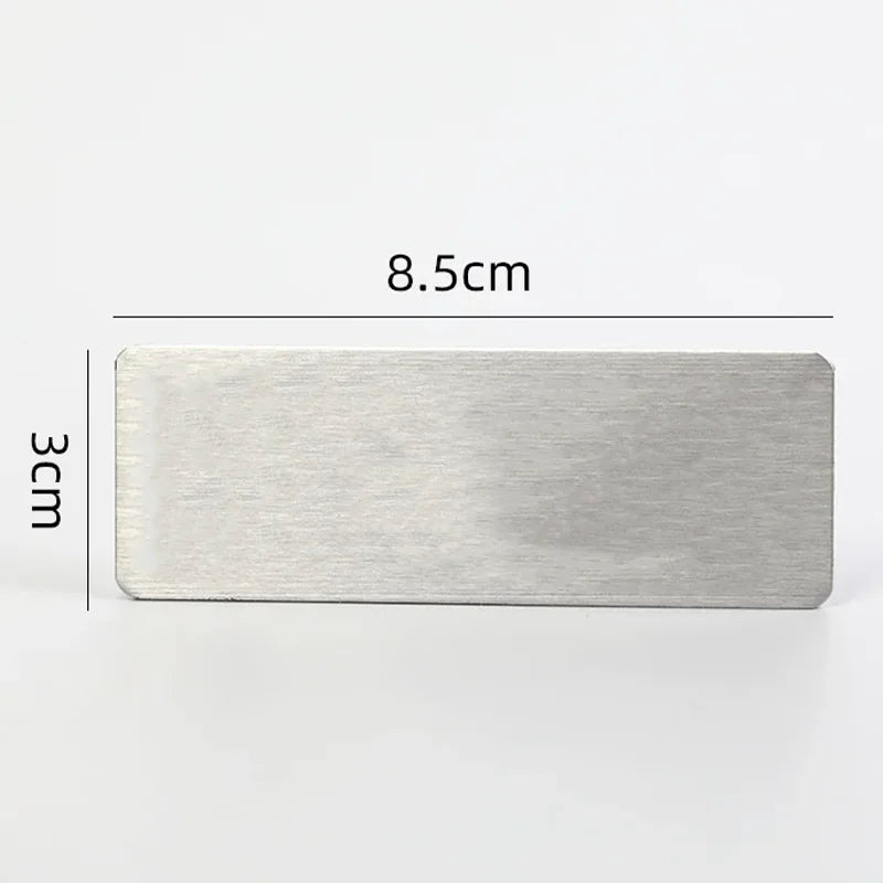 Targa identificativa personalizzata in acciaio inossidabile per cassetta postale e porta